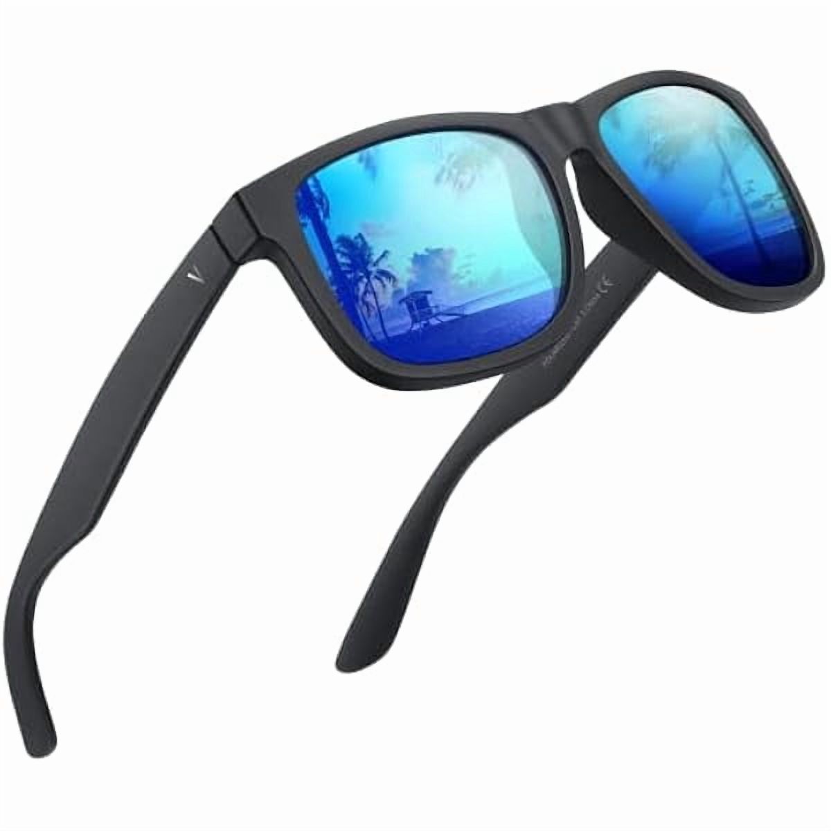 Mens Sunglasses Polarized With UV400 Protection, Fits for Women Fashion Driving, Fishing, Sports, Beach, Golfing