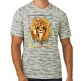 thumbnail image 1 of Mens Sunglasses Rasta Lion Rastafarian Moisture-Wicking Camo Tee Shirt, 2XL White, 1 of 5