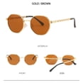 thumbnail image 1 of Mens Sunglasses UV400 Protection Full Frame Metal Lens, 1 of 4