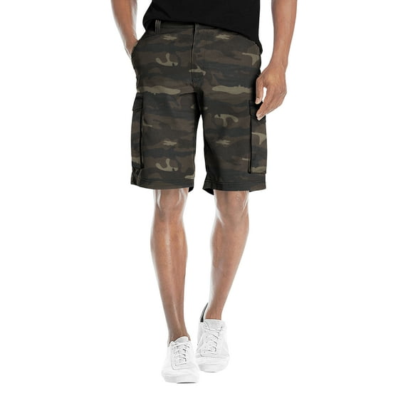 Mens Super Comfy Flex Waist Cargo Shorts