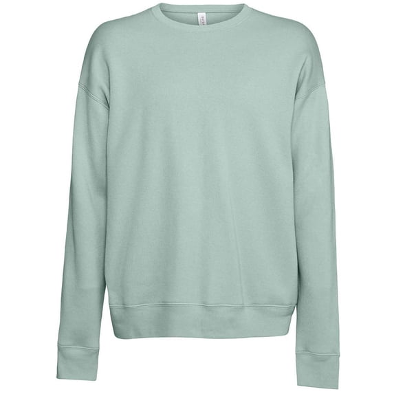 Mens Super-Soft Airlume Cotton/Polyester Fleece Sweatshirt, XL Dusty Blue