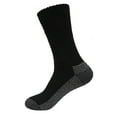 thumbnail image 1 of Mens Super Warm Heavy Thermal Merino Wool Winter Socks 10-13 (Black), 1 of 1
