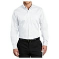 thumbnail image 1 of Mens SuperPro Twill Versatile Cotton/Polyester Shirt White Medium, 1 of 6