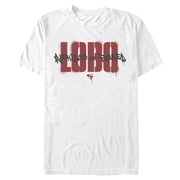 Mens Supergirl Lobo Spray Logo T Shirt