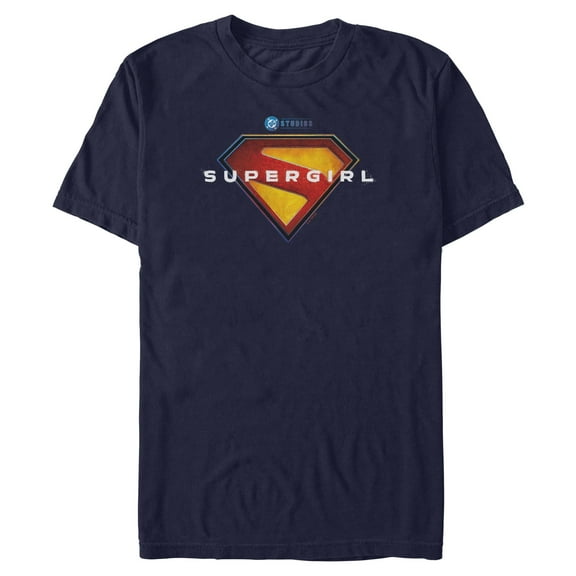 Mens Supergirl Official Shield Logo T Shirt