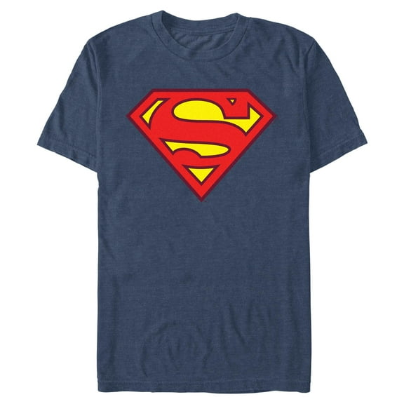 Mens Superman Bright Comic Logo T Shirt