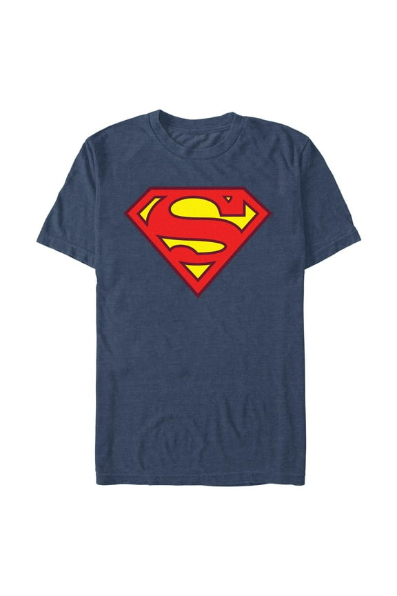 Mens Superman Bright Comic Logo T Shirt