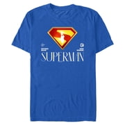 Mens Superman Bright Logo T Shirt
