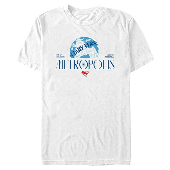 Mens Superman City of Tomorrow Metropolis T Shirt