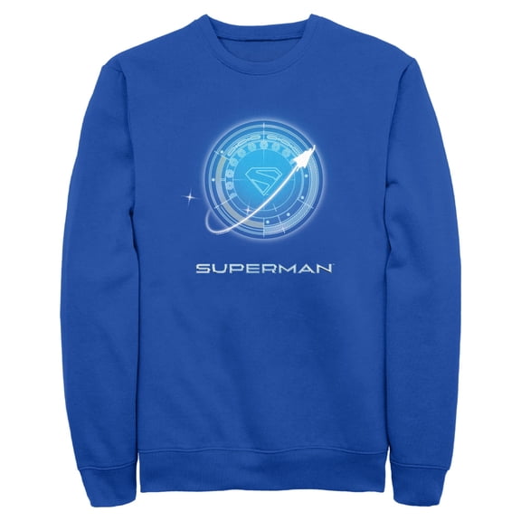 Mens Superman Classic Orb Sweatshirt