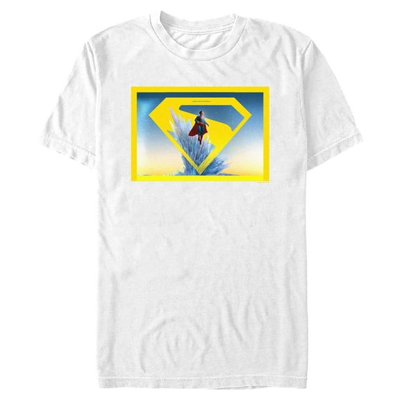 Mens Superman Fortress of Solitude Photo T Shirt