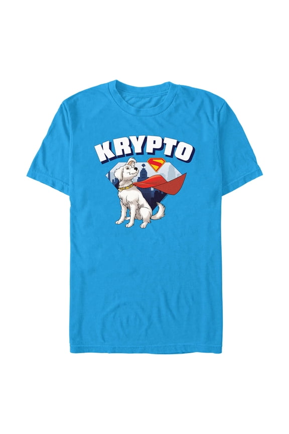Mens Superman Krypto Hero T Shirt