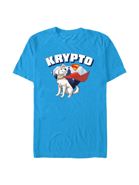 Mens Superman Krypto Hero T Shirt