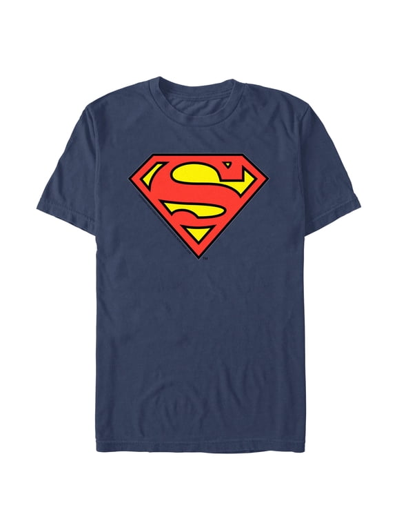 Mens Superman Logo Classic T Shirt