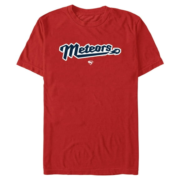 Mens Superman Meteors Logo T Shirt