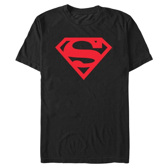 Mens Superman Red Logo T Shirt