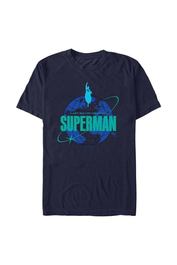 Mens Superman Retro Last Son of Krypton T Shirt
