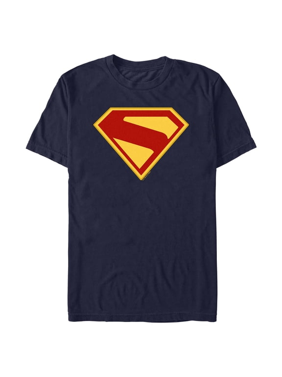 Mens Superman Shield Logo T Shirt