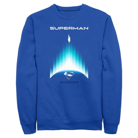 Mens Superman You Are Stronger Sweatshirt