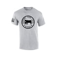 thumbnail image 1 of Mens Support Your Local Farmers Cattle Rancher Food Farm to Table Short Sleeve T-shirt Graphic Tee-Sports Grey-4xl, 1 of 4