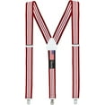 thumbnail image 1 of Mens Suspenders For Men With Clips Y Back Design Pant Clip Style Tuxedo Braces, 1 of 1