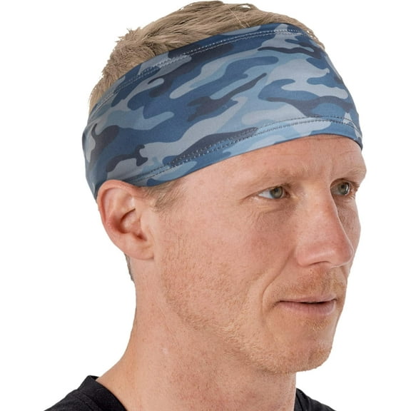 Mens Sweat Bands - Mens Headband - Head Bands Working Out Men Sports Headband Men Performance Headband Men - Athletic Headbands Men Cycling Sweat Band, Football Headbands - Sweat Bands Headbands Men