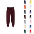 thumbnail image 1 of Mens Sweat Pants 2026 Fall Winter Casual Drawstring Elastic Waist Lined Jogger Sweatpants Trousers with Pockets, 1 of 5