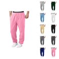 thumbnail image 1 of Mens Sweat Pants 2026 Fashion Elastic Waist Drawstring Relaxed Fit Wide Leg Casual Pants Trousers with Pockets, 1 of 9