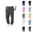 thumbnail image 1 of Mens Sweat Pants 2026 Trendy Drawstring Elastic Waist Wide Leg Relaxed Fit Casual Pants Trousers with Pockets, 1 of 9