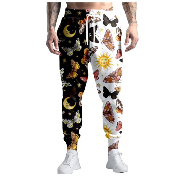 Mens Sweat Pants 80S for Men Joggers Pants Casual Pants Running Pants with Drawstring 90S Outfit for Men Men Work Pants C M