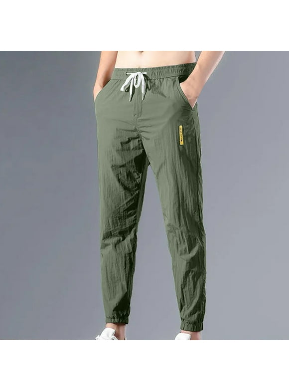 Mens Sweat Pants Large Fleece Lined Joggers Workout Jeans Men Men Sweatpants Open Bottom Mens Sweatpants Cotton With Pockets Sport Pants