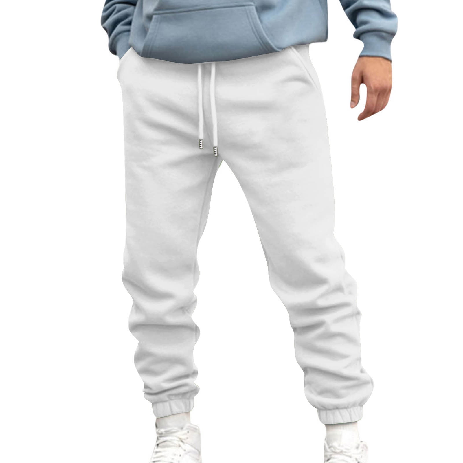 Mens Sweat Pants, Men's Sweatpants Casual Cotton Tapered Joggers ...
