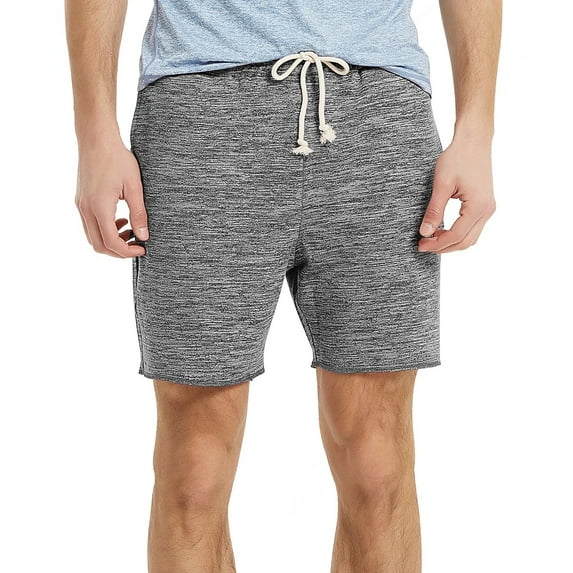 Mens Sweat Shorts with Drawstring Pockets 6" Inch