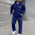 thumbnail image 1 of Mens Sweat Suits Set Tracksuit 2 Piece Outfits Full Zip Jackets Pants Jogging Suits Sweatsuit Set Sports Clothes Outfits, 1 of 4