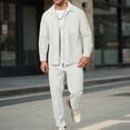 thumbnail image 1 of Mens Sweat Suits Set Tracksuit 2 Piece Outfits Full Zip Sports Jogging Suits Sets Athletic Running Sweatsuits with Zip Pockets Sports Outfits Sets, 1 of 5