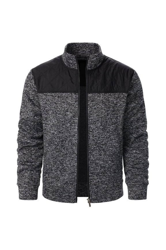 Mens Sweater, Autumn Winter Design Sense Hooded Sweatshirt Velvet Warm Long Sleeve Sweater Jacket, Cold Weather Warmth, Daily Casual Wear, Men's Clothing