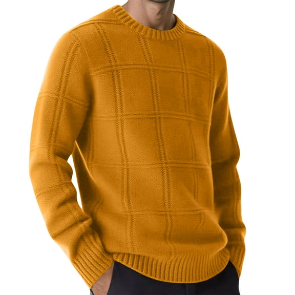 Mens Sweater, Autumn Winter Outdoor Casual Fashion Style Long Sleeve Loose Fitting Knitted Sweater Jacket, Outdoor Activity Wear, Durable Fabric, Men's Clothing