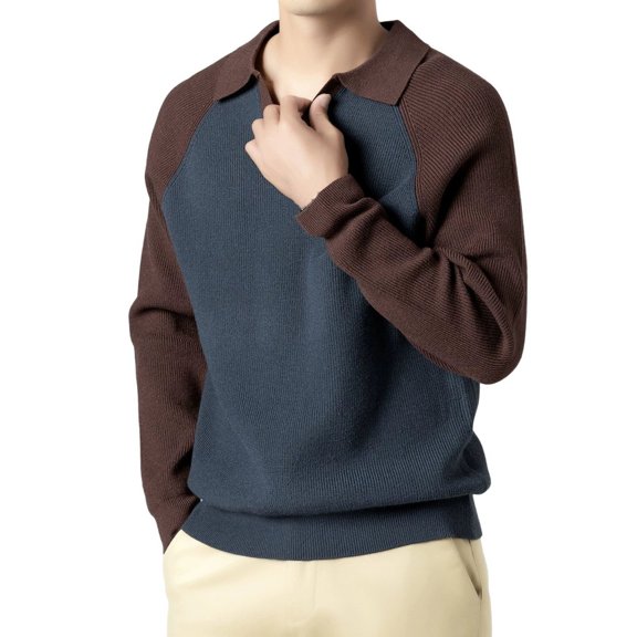 Mens Sweater Color Sweater Coat Long Sleeve Knit Cardigan Jacket With Shawl Collar Fall Winter Fashion Casual Warm Out