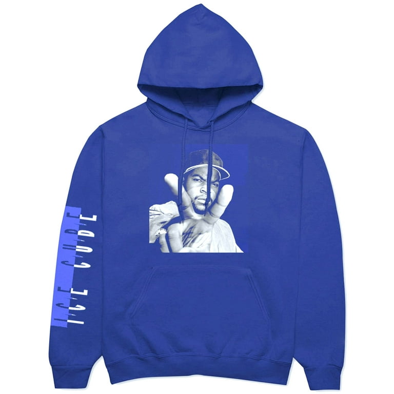Mens Sweater Ice Cube Graphic Pullover Hooded 2XL Walmart