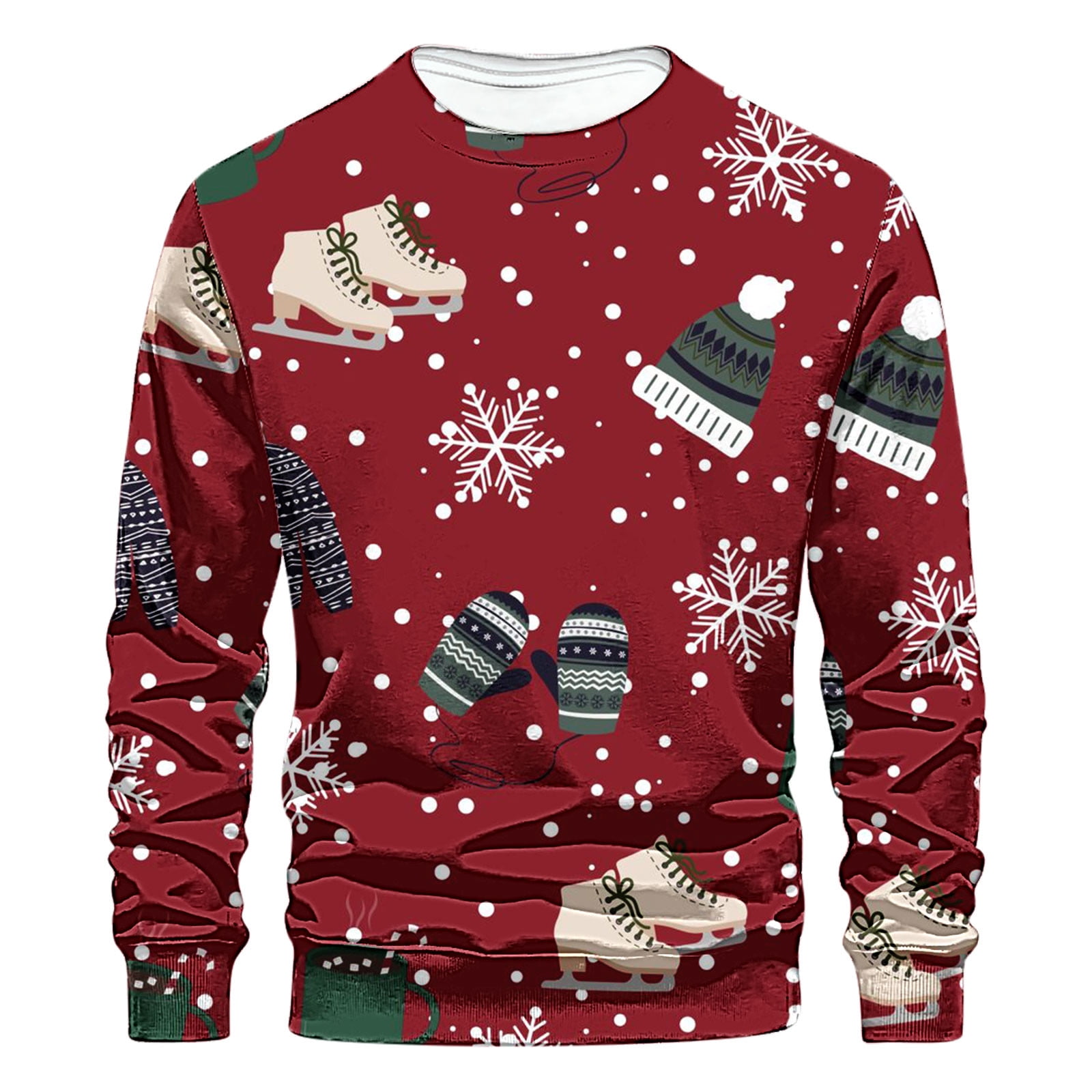 Mens Sweater Pullovers Ugly Christmas Sweaters for Men Stylish