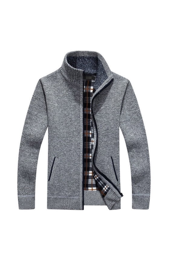 Mens Sweater, Shawl Collar Slim Fit Button Cable Knit Black Sweater Jacket With Pockets, Autumn Winter Warm Outerwear, Office Casual Wear, Men's Clothing