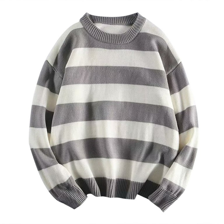 Striped pullovers deals