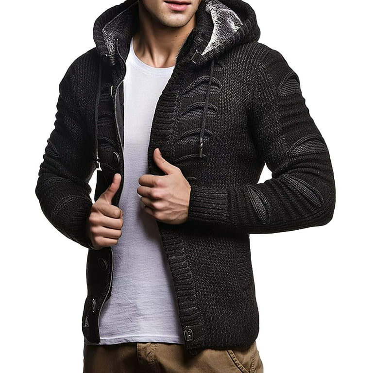 Big and tall black sweater hot sale