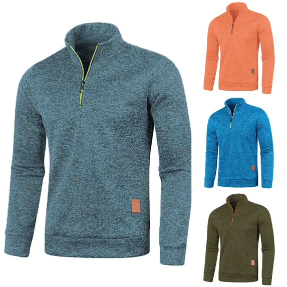 Mens Sweaters and Pullovers Crewneck Sweater Soft Casual Sweaters for Men Classic Pullover Sweaters with Ribbing Edge Winter Thermal Sweater