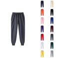thumbnail image 1 of Men Sweatpants 2026 Fall Winter Casual Elastic Waist Drawstring Lined Joggers with Pockets Trousers, 1 of 5
