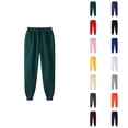 thumbnail image 1 of Mens Sweatpants 2026 Fall Winter Fashion Drawstring Elastic Waist Lined Joggers with Pockets Trousers, 1 of 5