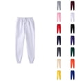 thumbnail image 1 of Mens Sweatpants 2026 Fall Winter Fashion Elastic Waist Drawstring Lined Joggers with Pockets Trousers, 1 of 5