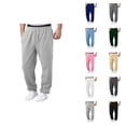thumbnail image 1 of Mens Sweatpants 2026 Fashion Drawstring Elastic Waist Relaxed Fit Wide Leg Casual Pants with Pockets Trousers, 1 of 9