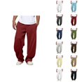 thumbnail image 1 of Mens Sweatpants Big And Tall 2026 Fashion Drawstring Elastic Waist Loose Fit Casual Harem Pants Trousers with Pockets, 1 of 7
