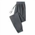 thumbnail image 1 of Mens Sweatpants Elastic Waist Drawstring Active Outdoor Sports Track Joggers Athletic Casual Pants with Zipper Pockets (L, Dark Gray), 1 of 6